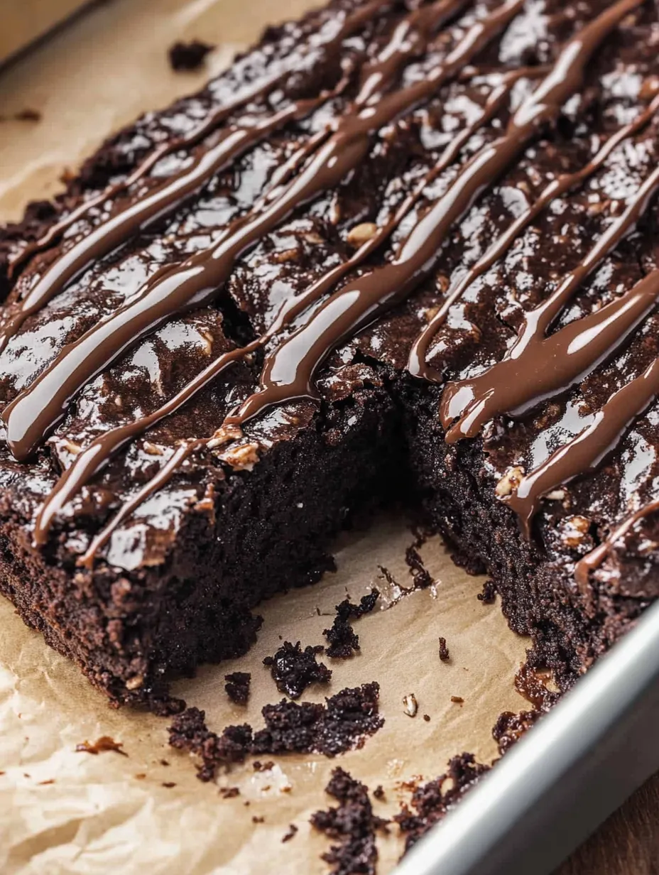 Simple Chocolate Brownie Oat Squares