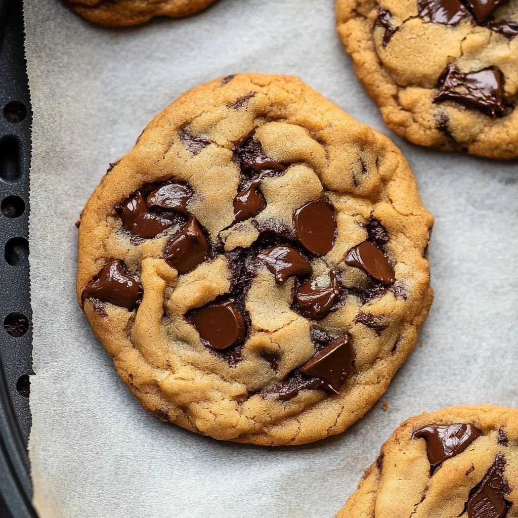 Air Fryer Chocolate Chip Cookies