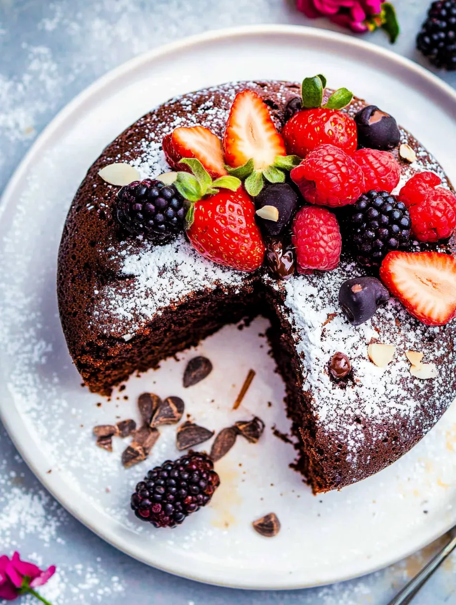 Delicious Low Carb Almond Flour Chocolate Cake Recipe