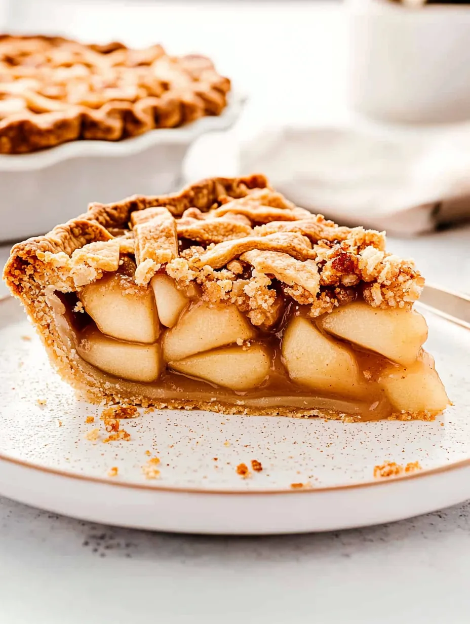 Healthy Apple Pie with Whole Wheat Crust Recipe